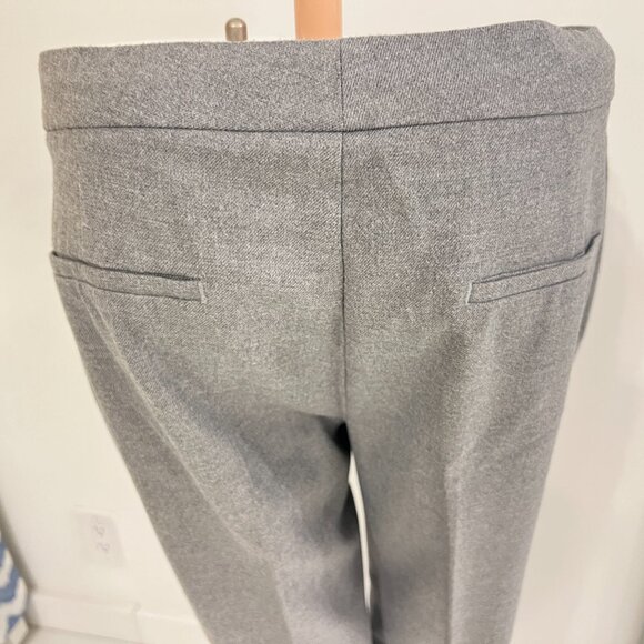 ZARA BASIC Light Gray Flannel Trouser/Pants SZ L - Picture 5 of 7